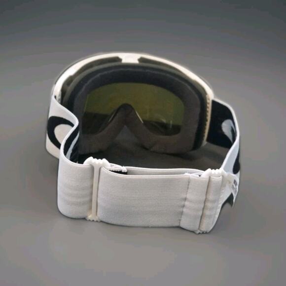 NEW 2012 Oakley Air Brake Goggles Flight Deck Fire Iridium Lens Whte O Frame M/L - Picture 9 of 15